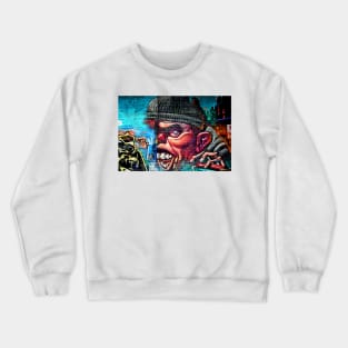 Street Art Graffiti Digbeth Birmingham UK Crewneck Sweatshirt